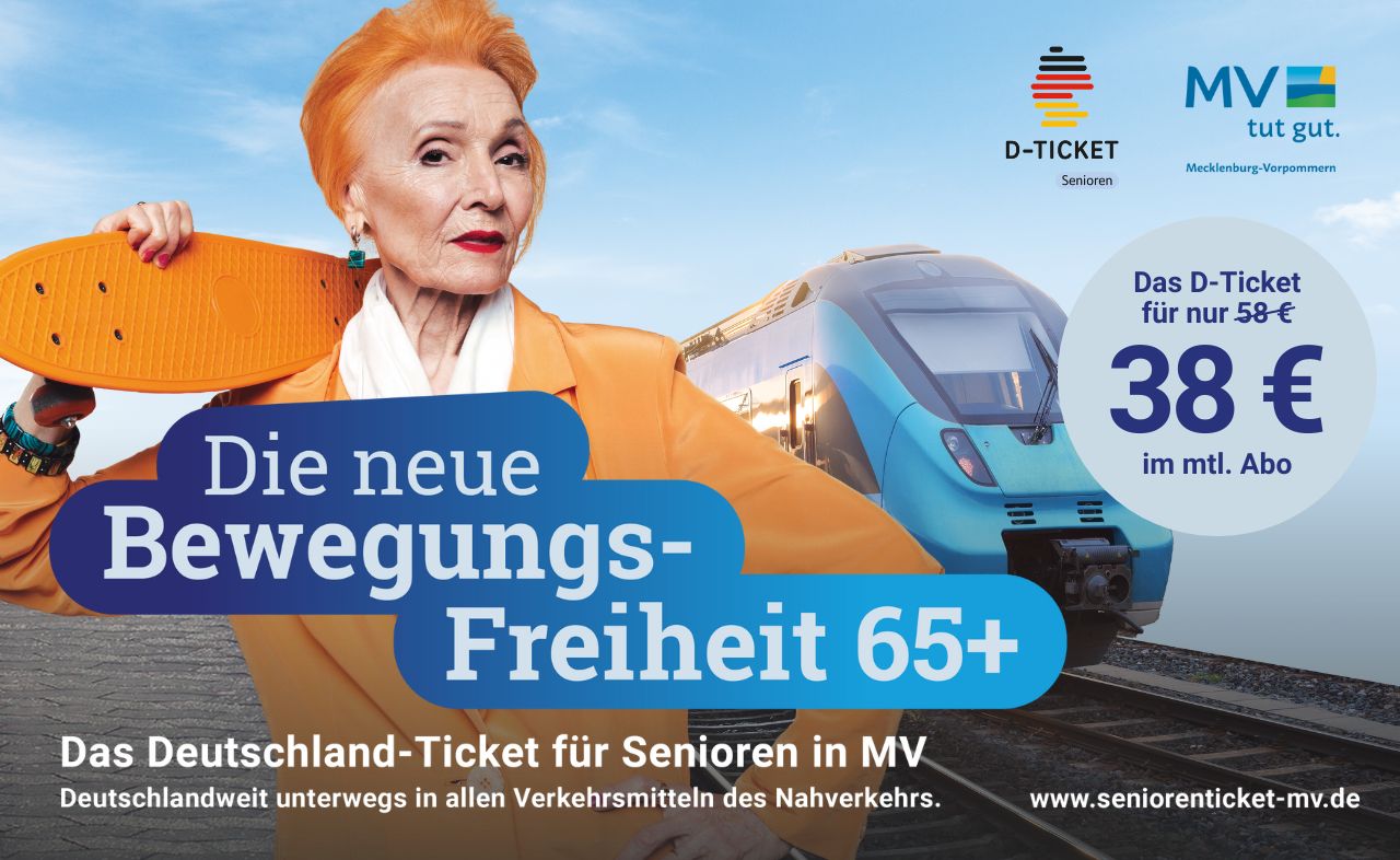 Deutschlandticket für Senioren