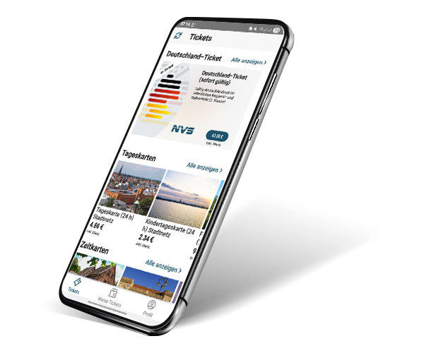 Smartphone mit NVS App