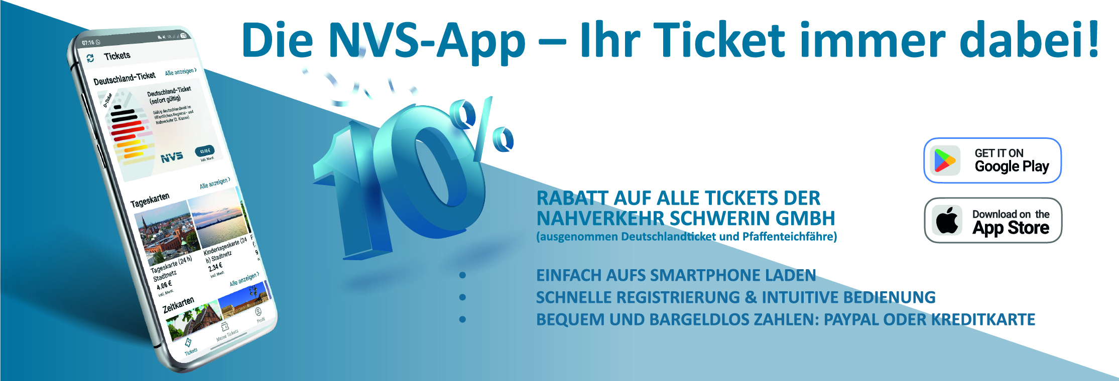 NVS App Werbung